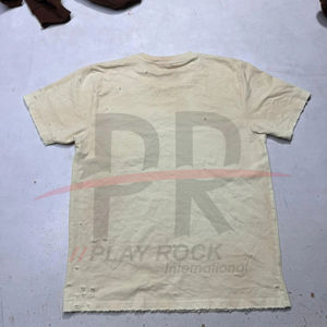 Camisetas de Hombre al por Mayor, Listas para Enviar, 100% Algodón, Estilo Vintage, Lavado Ácido, de Alta Calidad, Personalizadas con Estampado y Bordado - Product Image 1