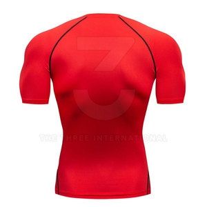 High <b>Stretch</b> Performance <b>Men</b> Gym T Shirts Featuring Comfortable Athletic Fabric For Exercise Sports And Workout Apparel - Product Image 2