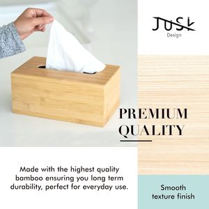 ALTAMASH CRAFT Classic Handmade Acacia Wood Tissue Box Holder with Sliding Bottom Customized Size Easy-Refill Premium-Quality - Product Image 2