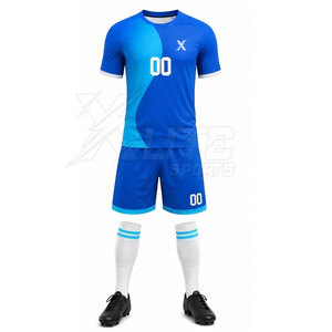 Camiseta Deportiva de Manga Corta para Adultos, Tallas Grandes, Conjunto de Entrenamiento de Fútbol, Pantalones Cortos a Juego, Práctica de Equipo, Fitness, Juegos de Fútbol - Product Image 3