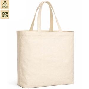 220 GSM Un-laminated <b>Canvas</b> Tote Bag with MARCEL DTF Print 40x34x16 cm Custom Logo Promotional Wholesale - Product Image 1
