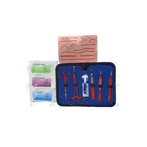 Kit de sutura médica de enfermería con mango de bisturí Disección médica Primeros auxilios Campo Emergencia Trauma Práctica Kit de sutura - Product Image 1