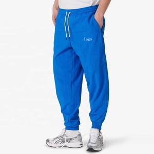 Conjunto Deportivo para Hombre, Chaqueta Cortavientos Azul con Cierre Completo y Pantalones Jogger, Ropa Deportiva Transpirable de Punto, Estilo Urbano - Product Image 3