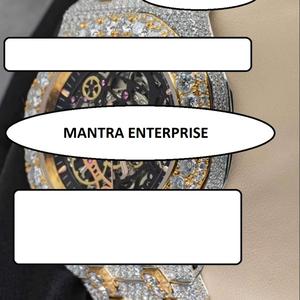 Reloj Mecánico de Acero Inoxidable Puro para Hombre con Cristal de Moissanita, Estilo Hip Hop Iced, Deportivo, de Negocios, Antiguo, Venta al por Mayor - Product Image 3