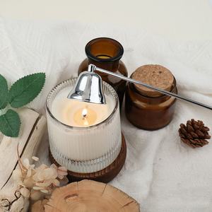 Accessoires pour bougies modernes et minimalistes : Éteignoir à bougie en acier inoxydable avec couvercle, éteignoir à mèche, décoration d'intérieur, cadeau - Product Image 6
