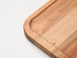 Planche à découper en bois pour la cuisine avec poignée, idéale pour servir les charcuteries et couper le fromage - Product Image 5