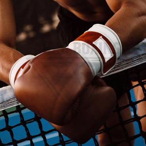 Guantes de Boxeo Duraderos para Gimnasio y Fitness, Nuevos, Modernos, de Buena Venta, Hechos a Mano, con Logotipo Personalizado, Diseños Únicos para Entrenamiento de Combate - Product Image 6