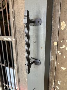 Poignée de porte en fer forgé de haute qualité, idéale pour la maison, les hôtels, les écoles, les villas, décorations, poignée de porte, poignée en fer - Product Image 4