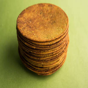 Khakhra de blé Masala indien authentique de qualité supérieure, 100% pur, croustillant, saveur épicée, collation saine, carton de 12 paquets, OEM FitTree 24 - Product Image 2