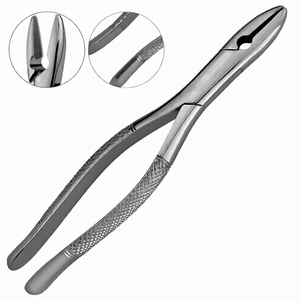 Pinzas para Extracción de Dientes # Instrumento Quirúrgico Dental Manual de Acero Inoxidable para Incisivos Superiores y Caninos, Extracción Profesional - Product Image 2