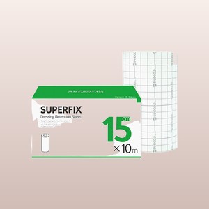 Bandages médicaux Superfix 15cm x 10m, rouleau adhésif non tissé, bandage de fixation, ruban médical, bandages de protection pour le sport - Product Image 4