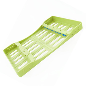 Bandeja de Plástico Autoclavable para Instrumentos Dentales con 7 Ranuras para Hospitales Dentales, Clínicas y Salas de Esterilización - Proveedor Mayorista - Product Image 1