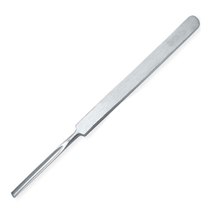 Espátula de Acero Inoxidable de Alto Contenido de Carbono con Mango Antideslizante Duradero y Cuchilla Larga y Afilada para Raspar Uñas, Ideal para Salones - Product Image 4