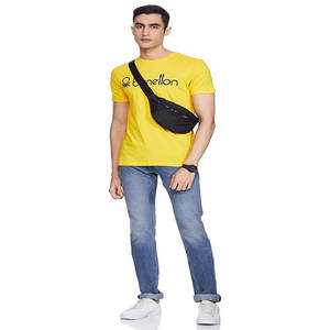 เสื้อเชิ้ตลำลองคอกลมแขนสั้นสำหรับผู้ชายเสื้อชายหาด100% แห้งเร็วระบายอากาศได้ดีสีพื้นฤดูร้อน - Product Image 3