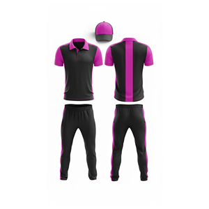 Uniforme de Críquet Sublimado Personalizado para Equipos |   Uniformes de críquet para hombres, mujeres y jóvenes, camisa polo y pantalones, conjunto completo para equipo, venta al por mayor - Product Image 3