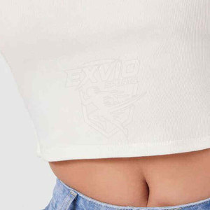 Camiseta corta de béisbol para mujer, estilo moderno, color y talla personalizados, precio al por mayor, hecha en Pakistán - Product Image 6