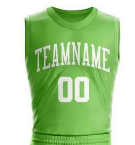 Uniforme de basket-ball respirant de bonne qualité, taille plus, unisexe, shorts d'équipe, 100% polyester, vêtements à séchage rapide - Product Image 3