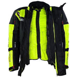 Blouson de moto en velours côtelé haut de gamme pour homme – Taille personnalisable, respirant, coupe-vent, imperméable, teint en pièce - Product Image 4