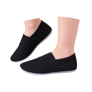 Zapatos de Ballet de Lona Amarillos para Mujer, Suela Plana de Goma, Forro de Algodón, Talla 8 - Product Image 2