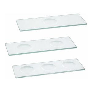 Portaobjetos de Vidrio Heinz Herenz de Grado Industrial, 1-3 Orificios, 76 x 26 mm, Métrico, para Microscopia - Product Image 1