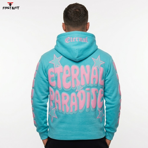 Sudaderas con Capucha para Hombre, Diseño Popular, Bordadas e Impresas, de Alta Calidad, de Algodón, Secado Rápido y Transpirables, Ideales para Invierno - Product Image 2