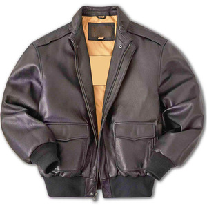 Chaqueta de cuero para hombre de invierno, con artesanía premium, aspecto elegante y comodidad flexible para un uso duradero. - Product Image 1