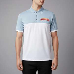 Camisetas Polo para Hombre 2025, Corte Ajustado, Estilo Casual Diario, Tela Suave y Elástica con Cuello Elegante, Transpirable, Diseño Liso - Product Image 6