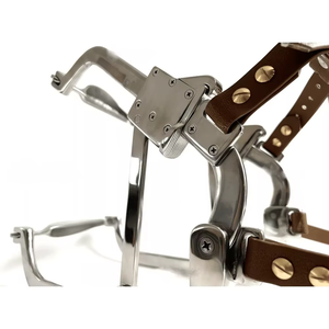 Espéculo Bucal Equino Ajustable de Acero Inoxidable, Instrumento Veterinario Reutilizable para el Cuidado Dental y Examen Oral de Caballos - Product Image 6