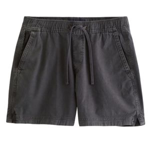 Custom Men Drawstring Casual Shorts Elastic Waist Washed Cotton Summer Shorts OEM ODM Wholesale Private Label Supplier - Product Image 1