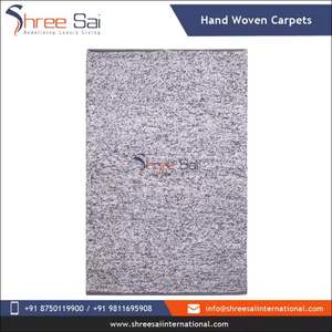 Le plus récent tapis en laine brodé indien de conception moderne tufté à la main pour la chambre à coucher disponible au prix le plus bas - Product Image 3