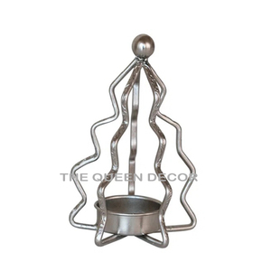 Christmas Creative Lron Hollow Candle Holder Merry Christmas Decoration Blank Sublimation Ornaments Decorations Gifts - Product Image 5