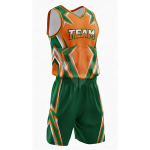 Maillot de basket-ball cousu édition City pour hommes, kit d'équipe brodé, maillot de basket-ball sans manches pour femmes, uniforme de basket-ball - Product Image 2