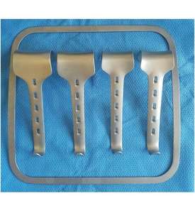 Ensemble de rétracteurs abdominaux Kirschner, manuel, réutilisable, en acier inoxydable de qualité supérieure, instrument chirurgical professionnel pour la chirurgie médicale - Product Image 1