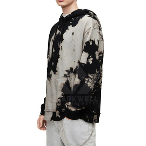 Sweat-shirt à capuche pour homme, logo uni sur le devant, coupe classique, 100% polyester, polaire respirant, décontracté, manches longues, poche, vêtements d'hiver - Product Image 2