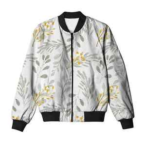 Customizable Men's Stand Varsity Bomber <b>Jacket</b> Regular Waterproof Windproof Winter Coat <b>Sequins</b> High Street Fabric Front - Product Image 2