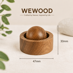 Juego de Bolas Difusoras de Aceites Esenciales de Madera de Haya Natural |   Difusor de Aroma de Madera Ecológico |   Fabricante OEM y ODM - Product Image 2