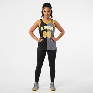 Camiseta de Baloncesto Personalizada para Adultos, Sublimada, Transpirable, de Malla, sin Costuras, Uniforme 100% Fusionado - Product Image 1