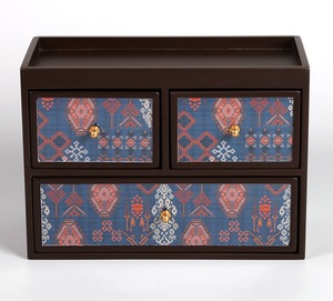 Modern Design Handcrafted Wooden Drawer Cabinet Mini <b>Storage</b> Organizer Decorative Wooden Jewelry <b>Storage</b> Box for Office Use - Product Image 6