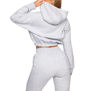 Ensemble de survêtement d'hiver personnalisé en coton biologique, style vintage, avec sweat à capuche oversize et pantalon de jogging pour hommes et femmes, logo frontal - Product Image 4
