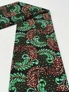 Estampado de cera Africana Accra y tela de algodón Ankara para prendas tradicionales Ropa de moda y accesorios únicos Alta - Product Image 2