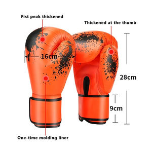 Guantes de Boxeo Personalizados Nuevos de la Marca 2026, Guantes de Seguridad para Entrenamiento, Servicio OEM, Guantes de Cuero de Pakistán - Product Image 2