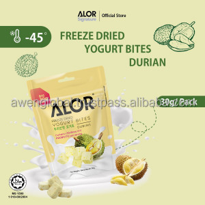 Ready Stock ALOR Brand Halal Durian Freeze Yogurt Bites Probiotics Sweet Taste Kids Health Snacks Vacuum Pack FREE SAMPLES - Product Image 4