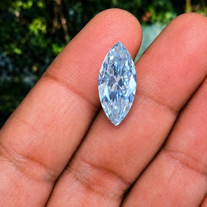 Proveedor de Diamantes Cultivados en Laboratorio, Diamante Marquise Azul Fantasía de 4CT, VVS2, Certificado IGI, CVD, Corte Excelente 3EX, para Distribuidores e Importadores de Diamantes - Product Image 6
