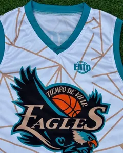 Tenues de basket-ball personnalisées Sibrin |   Maillots d'équipe, shorts, logos, numéros |   Sublimé 100% polyester anti-UV respirant - Product Image 2