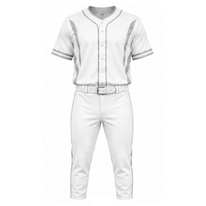 Conjunto de Camiseta y Pantalones de Béisbol Personalizados con Logotipo Bordado al por Mayor, Transpirables, para Equipos Profesionales, 100% Poliéster - Product Image 1
