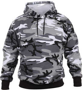 Sweat à capuche avec bandes réfléchissantes pour la nuit, sweat à capuche réglable avec cordon de serrage pour hommes, à porter au quotidien - Product Image 3