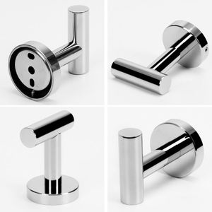 Heavy Duty SUS 304 Stainless Steel Bath <b>Towel</b> <b>Hooks</b> Robe <b>Hook</b> Holder for Bathroom Livingroom Hotel Kitchen Garage - Product Image 3