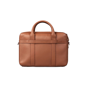 Maletín de Cuero para Portátil, Bolso de Negocios Clásico con Asa, Protector, para Uso en Oficina, Unisex, con Sistema de Transporte al Hombro - Product Image 3