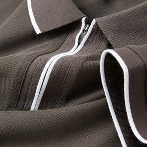 Polo de manga corta para hombre, informal, de algodón - Product Image 3