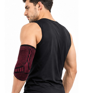 Manchons de protection en caoutchouc respirant et extensible pour les coudes, antidérapants, pour hommes, idéaux pour la gym et le sport – Vente en gros - Product Image 3